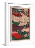 Yamato Hasedera-Utagawa Hiroshige-Framed Giclee Print