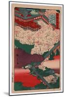 Yamato Hasedera-Utagawa Hiroshige-Mounted Giclee Print