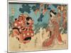 Yamauba to Kaidomaru-Utagawa Toyokuni-Mounted Giclee Print