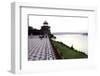 Yamuna River and Taj Mahal, UNESCO World Heritage Site, Agra, Uttar Pradesh, India, Asia-Balan Madhavan-Framed Photographic Print