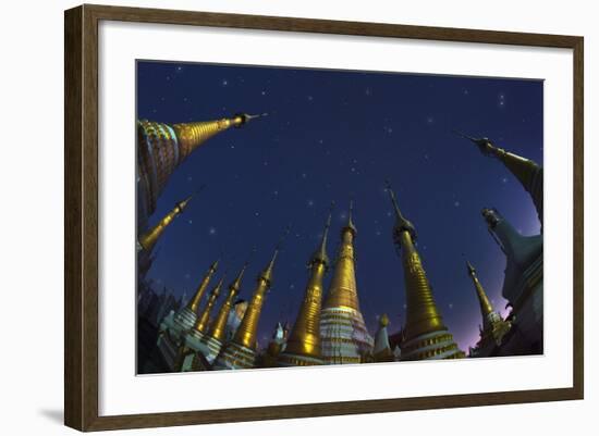 Yan Aung Nan Aung Hsu Taung Pyi Pagoda-Jon Hicks-Framed Photographic Print