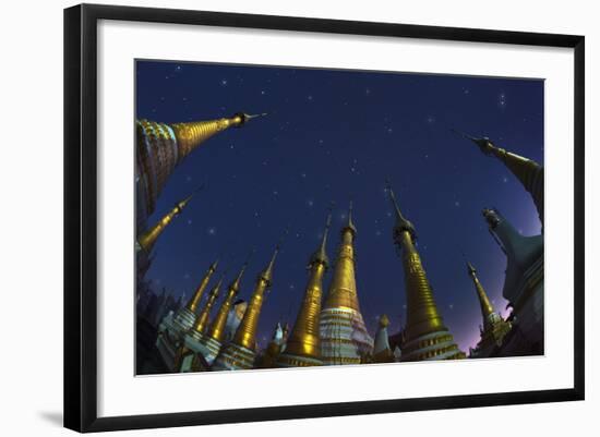 Yan Aung Nan Aung Hsu Taung Pyi Pagoda-Jon Hicks-Framed Photographic Print