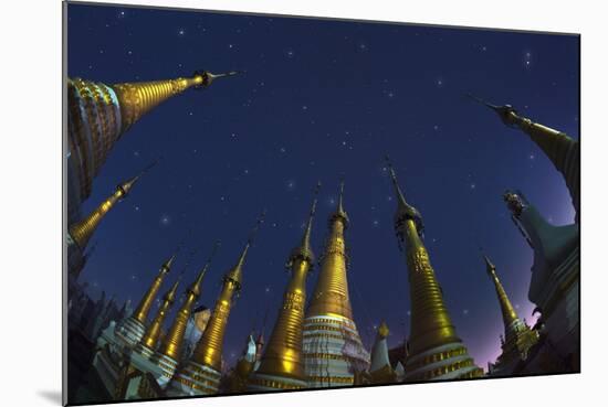 Yan Aung Nan Aung Hsu Taung Pyi Pagoda-Jon Hicks-Mounted Photographic Print