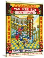 Yan Kee Boy Supercharged Flashlight Crackers-null-Stretched Canvas