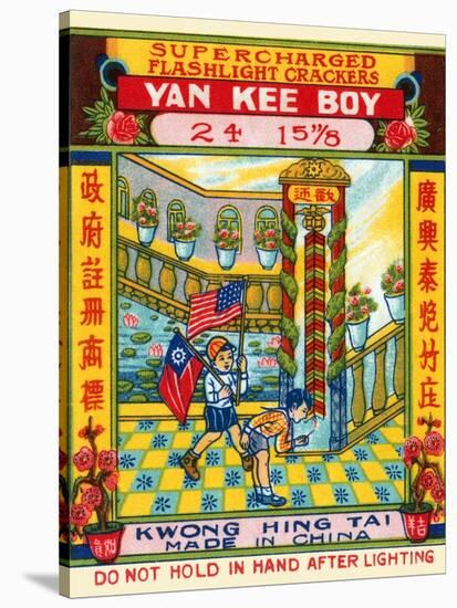 Yan Kee Boy Supercharged Flashlight Crackers-null-Stretched Canvas