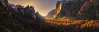 Yosemite Firefall-Yan Zhang-Photographic Print