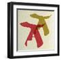 Yanagi Butterfly Stools I-Anita Nilsson-Framed Art Print