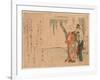 Yanagi No Sita No Bijin-Kubo Shunman-Framed Giclee Print