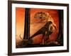 Yangchuanosaurus Standing over His Prey-null-Framed Art Print