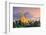 Yangon, Myanmar View of Shwedagon Pagoda at Dusk.-SeanPavonePhoto-Framed Photographic Print