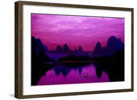 Yangshuo China-Charles Bowman-Framed Photographic Print