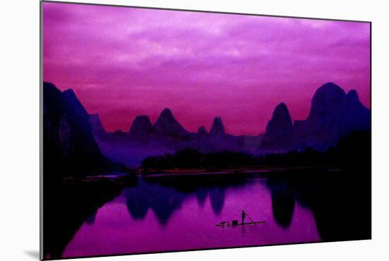 Yangshuo China-Charles Bowman-Mounted Photographic Print