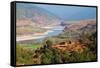 Yangtze River, Yunnan, China, Asia-Bruno Morandi-Framed Stretched Canvas