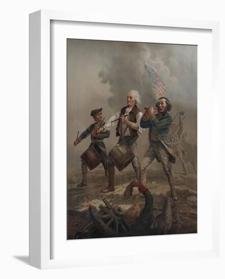 Yankee Doodle 1776-null-Framed Giclee Print