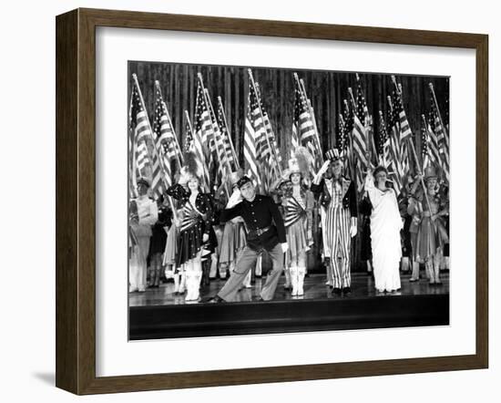 Yankee Doodle Dandy, Jeanne Cagney, James Cagney, Joan Leslie, Walter Huston, Rosemary Decamp, 1942-null-Framed Photo