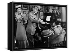 Yankee Doodle Dandy, Joan Leslie, James Cagney, 1942-null-Framed Stretched Canvas