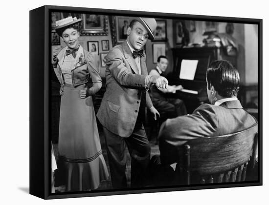 Yankee Doodle Dandy, Joan Leslie, James Cagney, 1942-null-Framed Stretched Canvas