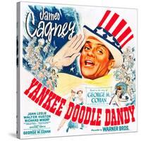 Yankee Doodle Dandy, US poster, James Cagney, 1942-null-Stretched Canvas