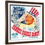 Yankee Doodle Dandy, US poster, James Cagney, 1942-null-Framed Premium Giclee Print