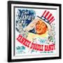 Yankee Doodle Dandy, US poster, James Cagney, 1942-null-Framed Premium Giclee Print