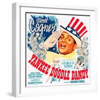 Yankee Doodle Dandy, US poster, James Cagney, 1942-null-Framed Art Print