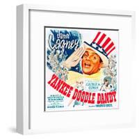 Yankee Doodle Dandy, US poster, James Cagney, 1942-null-Framed Art Print