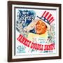 Yankee Doodle Dandy, US poster, James Cagney, 1942-null-Framed Art Print