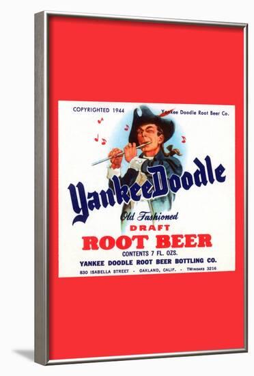 Yankee Doodle Draft Root Beer-null-Framed Art Print