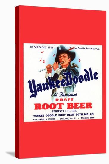 Yankee Doodle Draft Root Beer-null-Stretched Canvas