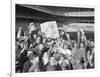 Yankee Fans Waving Pennants-Art Abfier-Framed Photographic Print