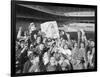 Yankee Fans Waving Pennants-Art Abfier-Framed Photographic Print