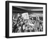 Yankee Fans Waving Pennants-Art Abfier-Framed Photographic Print