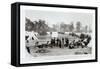Yankee Headquarters, Camp Whinfield, 3rd May 1862-Mathew Brady-Framed Stretched Canvas