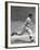 Yankee Mickey Mantle Running for Base During Baseball Game-Ralph Morse-Framed Premium Photographic Print