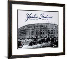 Yankee Stadium - 1923 Opening Day-null-Framed Photographic Print