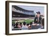 Yankee Stadium, 1992-Max Ferguson-Framed Giclee Print