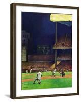 "Yankee Stadium," April 19, 1947-John Falter-Framed Giclee Print