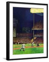 "Yankee Stadium," April 19, 1947-John Falter-Framed Giclee Print