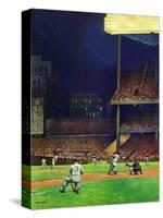 "Yankee Stadium," April 19, 1947-John Falter-Stretched Canvas