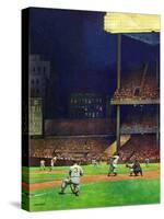 "Yankee Stadium," April 19, 1947-John Falter-Stretched Canvas