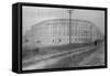 Yankee Stadium Baseball Field Photograph - New York, NY-Lantern Press-Framed Stretched Canvas