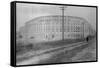 Yankee Stadium Baseball Field Photograph - New York, NY-Lantern Press-Framed Stretched Canvas