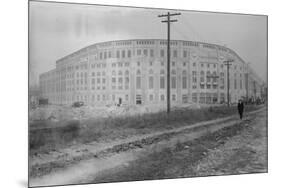 Yankee Stadium Baseball Field Photograph - New York, NY-Lantern Press-Mounted Premium Giclee Print