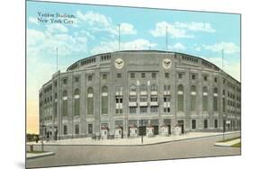 Yankee Stadium, New York City-null-Mounted Art Print