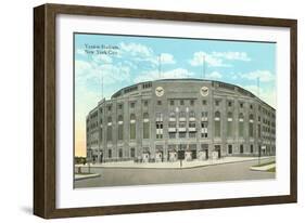 Yankee Stadium, New York City-null-Framed Art Print