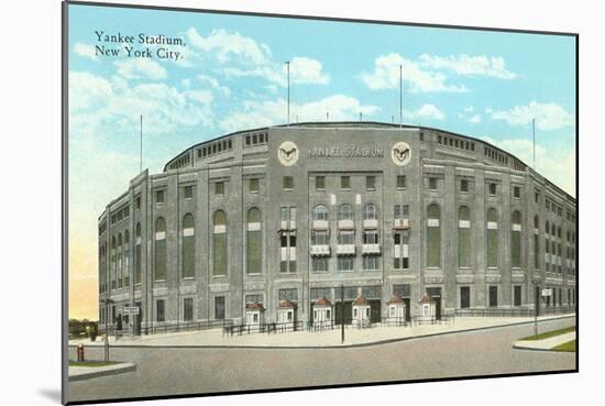 Yankee Stadium, New York City-null-Mounted Art Print