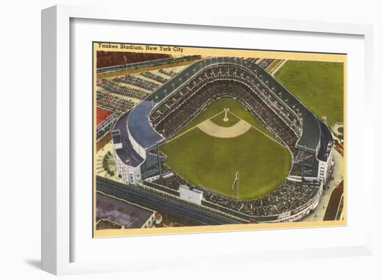 Yankee Stadium, New York City-null-Framed Art Print