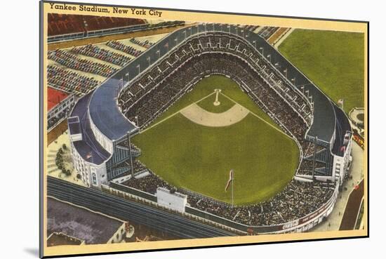 Yankee Stadium, New York City-null-Mounted Art Print