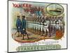 Yankee Victors Brand Cigar Box Label-Lantern Press-Mounted Art Print