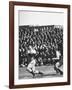 Yankees Joe Dimaggio at Bat. Yankees Vs. Brooklyn Dodgers-Carl Mydans-Framed Premium Photographic Print